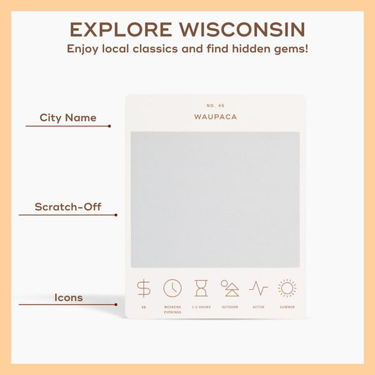 Reach International Outfitters Wisconsin adventure map helps you plan trips.