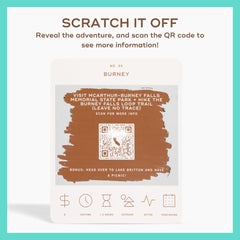 Reach International Outfitters Yosemite Park card features iconic landscapes and planning tips.