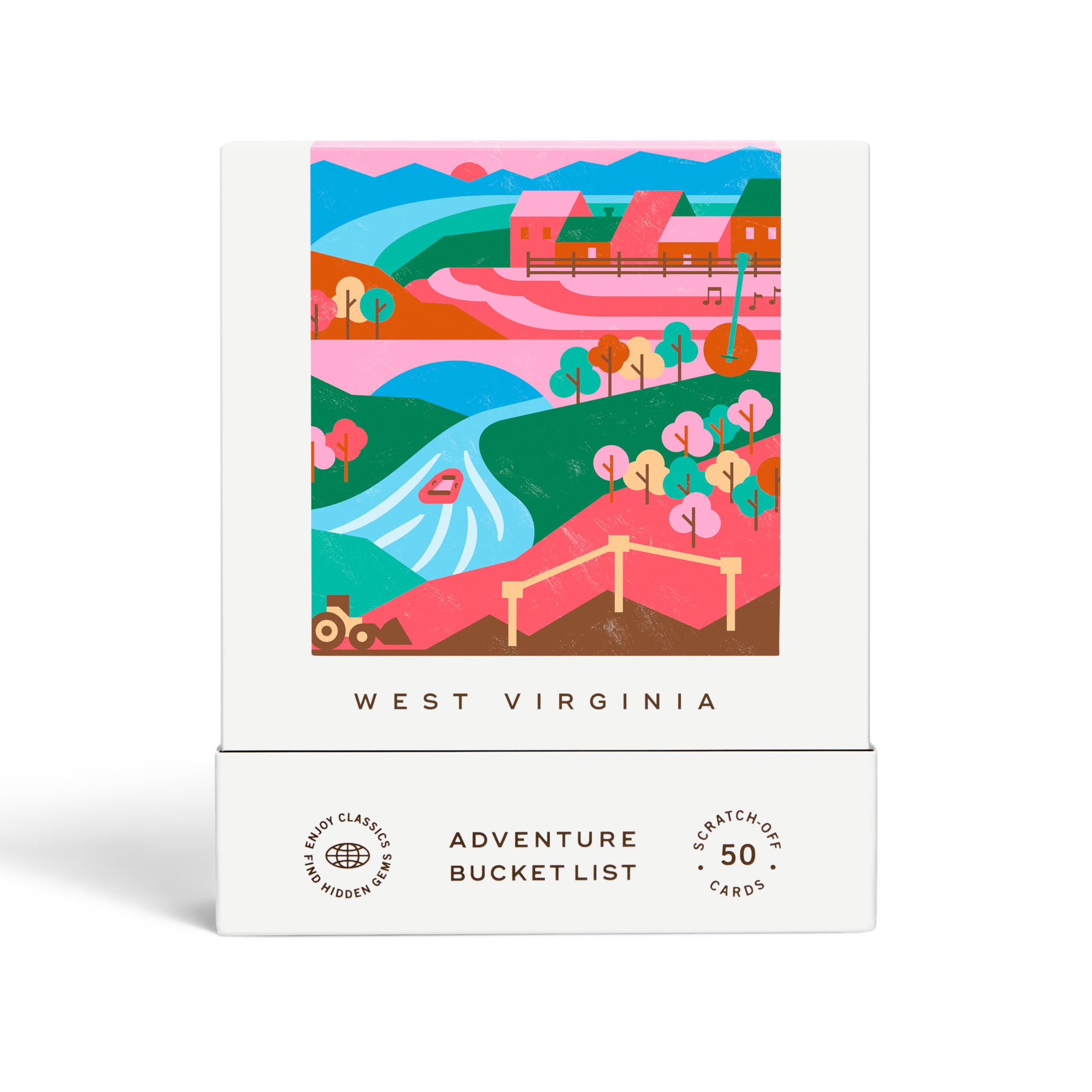Reach International Outfitters West Virginia bucket list cover invites spontaneous trips