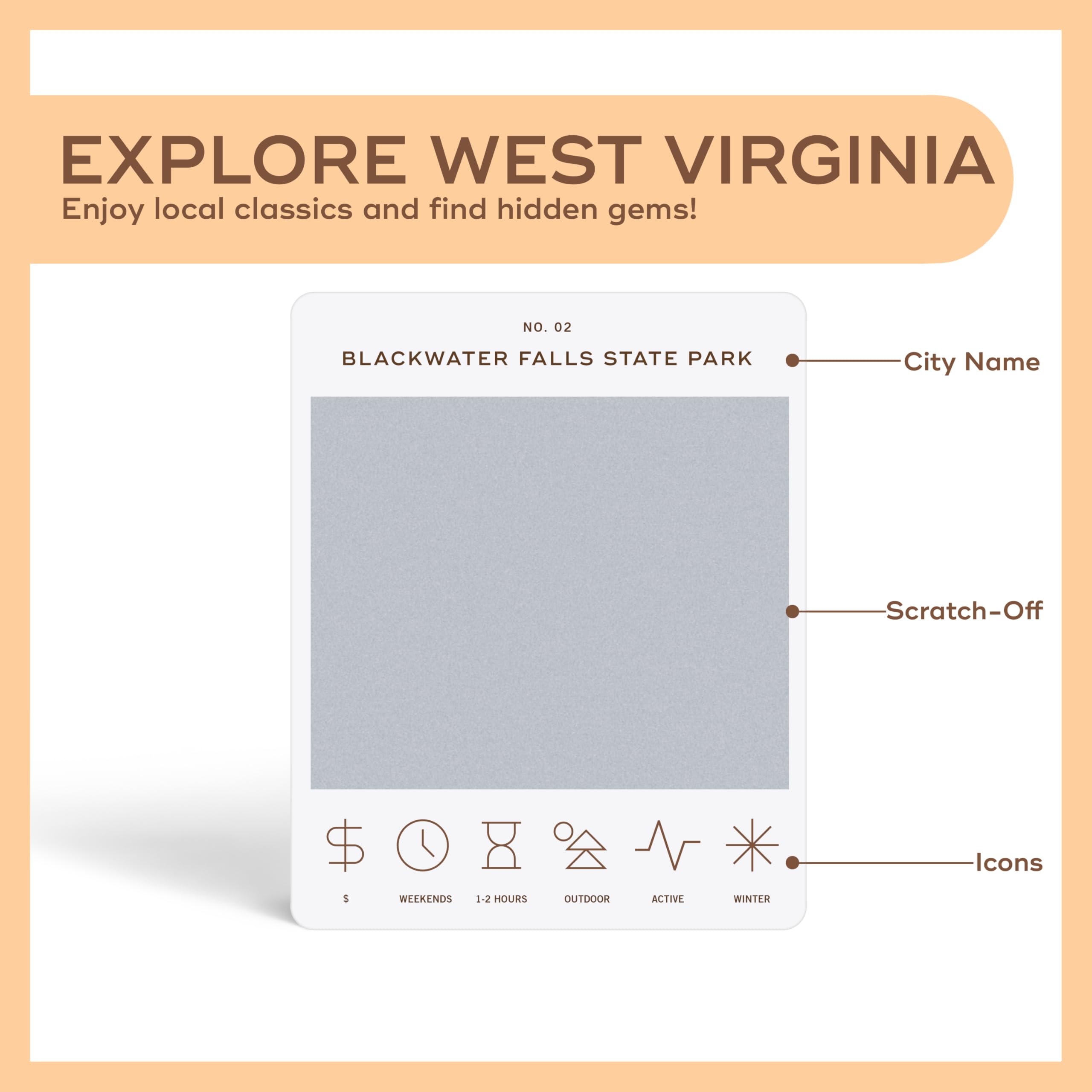 Reach West Virginia historic sites featured on the adventure deck
