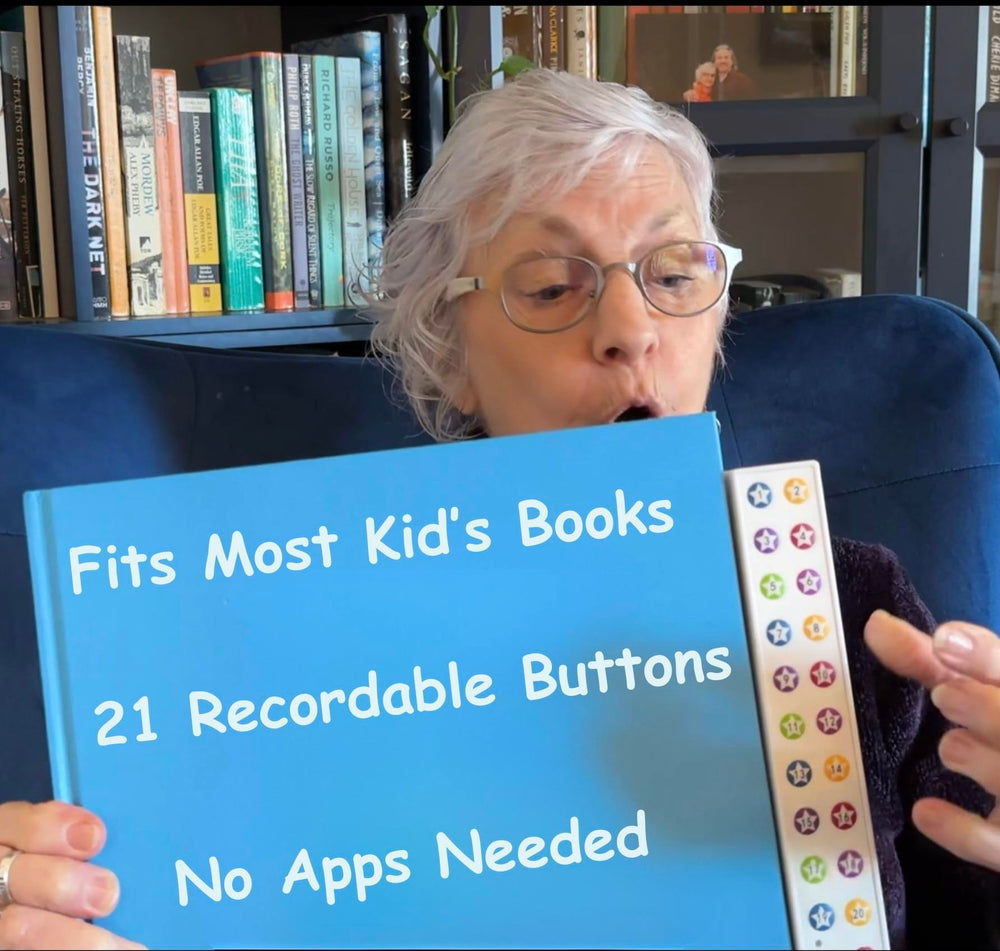 Read To Me Book Buddy battery compartment features easy setup.