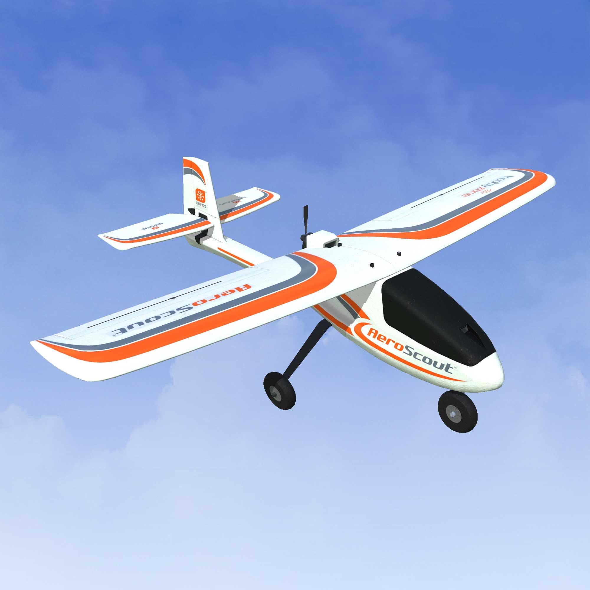 REALFLIGHT plug-and-play setup with compatible transmitters for quick practice.