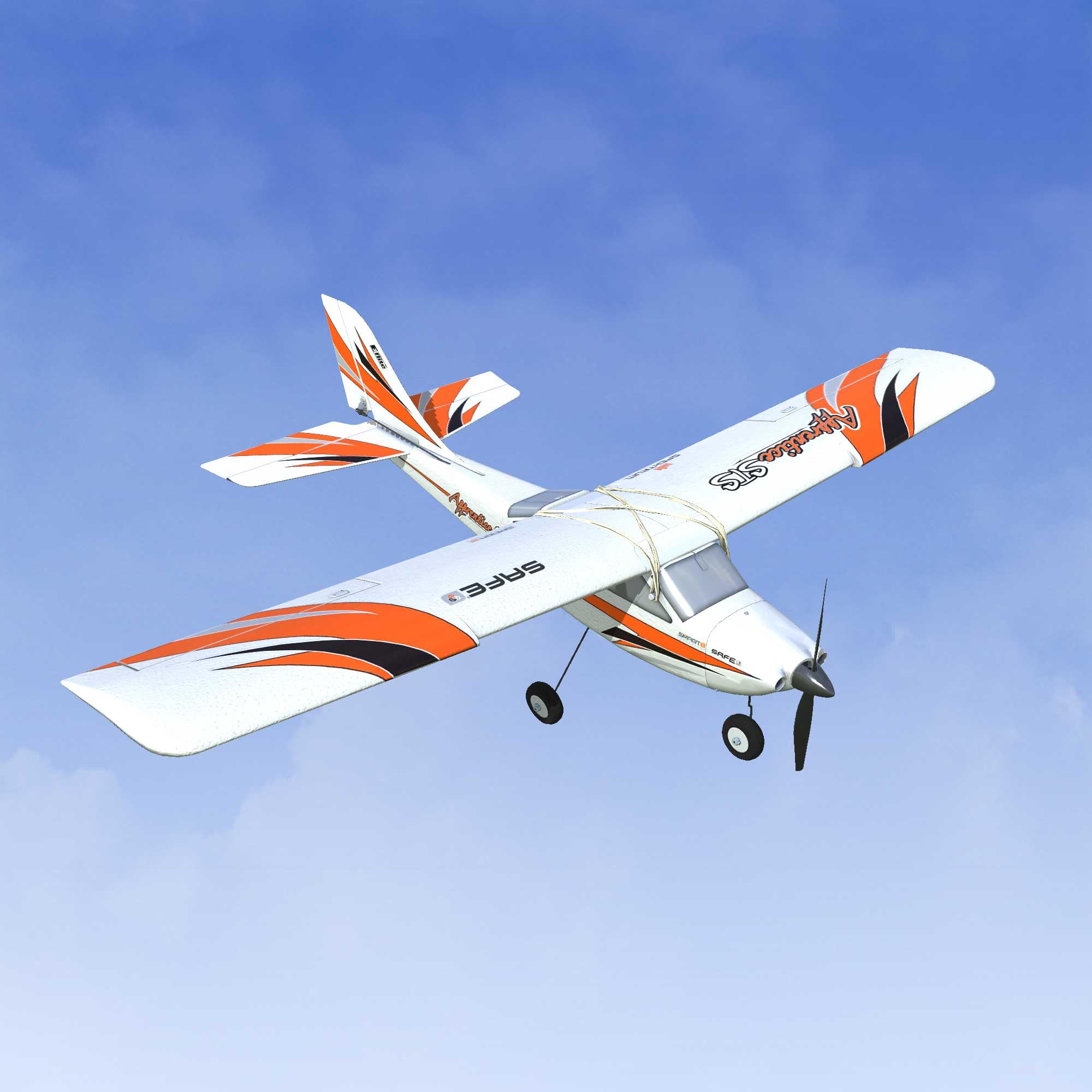 REALFLIGHT wind and float settings create realistic outdoor-like conditions.