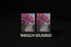 Realm Guard acid- and PVC-free sleeves for safe card storage.