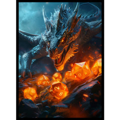 Realm Guard textured matte back sleeves for smooth shuffling and protection.