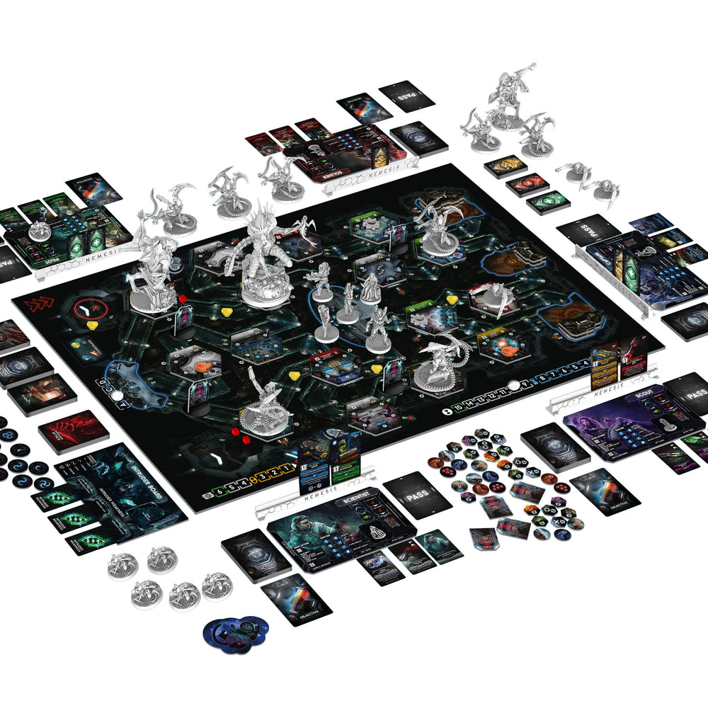 Rebel Studio Nemesis detailed components enhance immersion during cooperative missions.