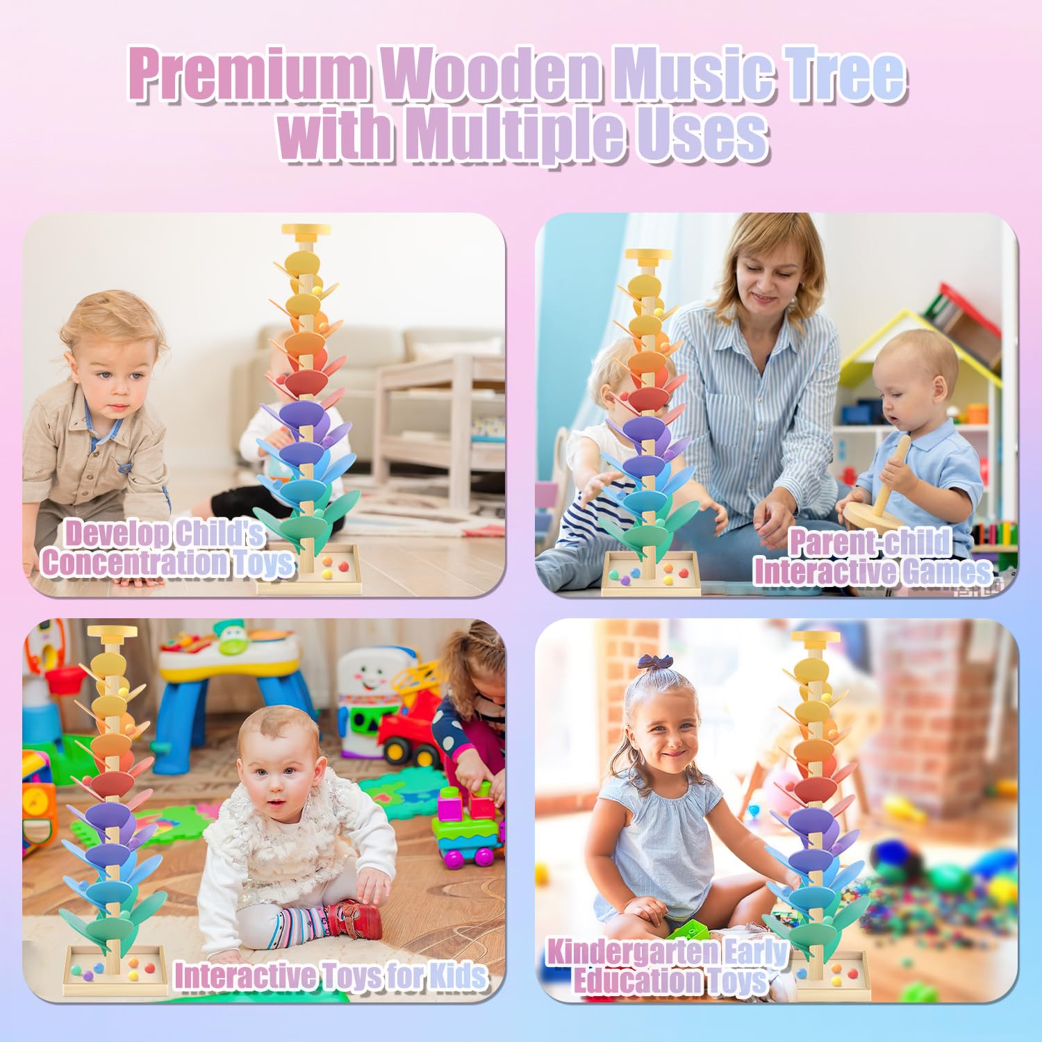 RECEKA colorful leaves support color sorting and visual discrimination.