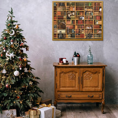 RECHIATO kittens on bookshelves scene inspires cozy play