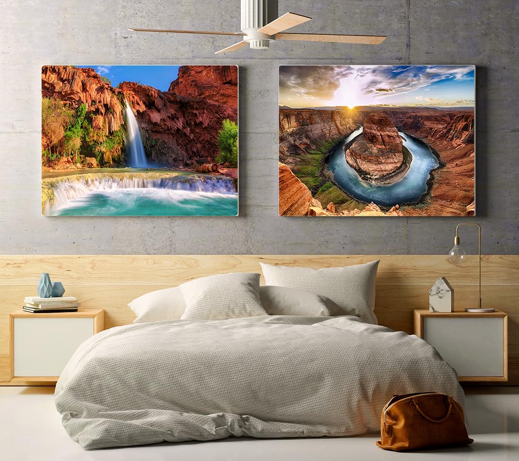 RECHIATO four-pack puzzle captures Desert Landscape for immersive scenery.
