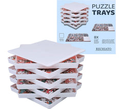 RECHIATO puzzle-sorters-keep-unfinished puzzles safe from pets and spills