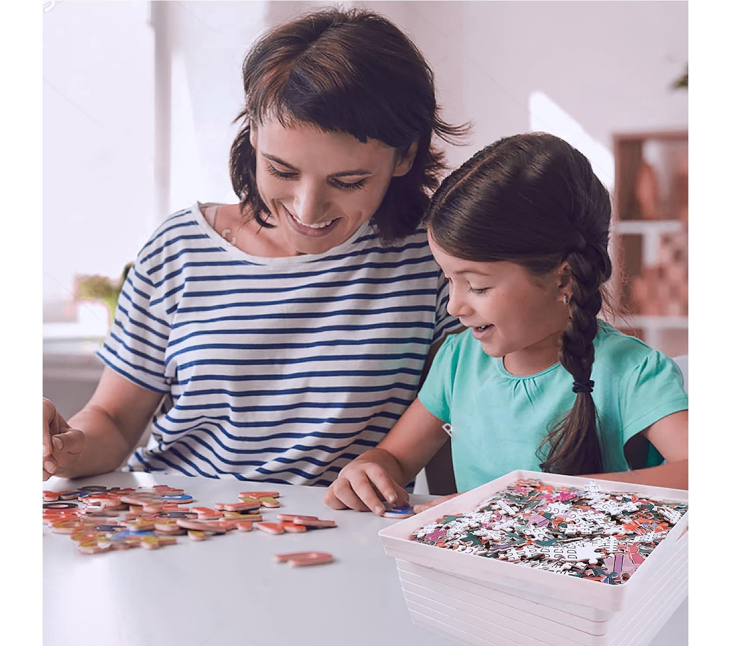 RECHIATO puzzle-trays-1000-1500-pieces ideal for family puzzle sessions
