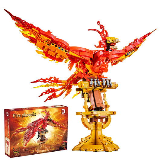 RECROQUO Magic Fire Phoenix set shows a bold phoenix design for dramatic display
