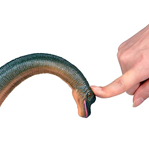RECUR brachiosaurus close-up with detailed hand-painted detailing