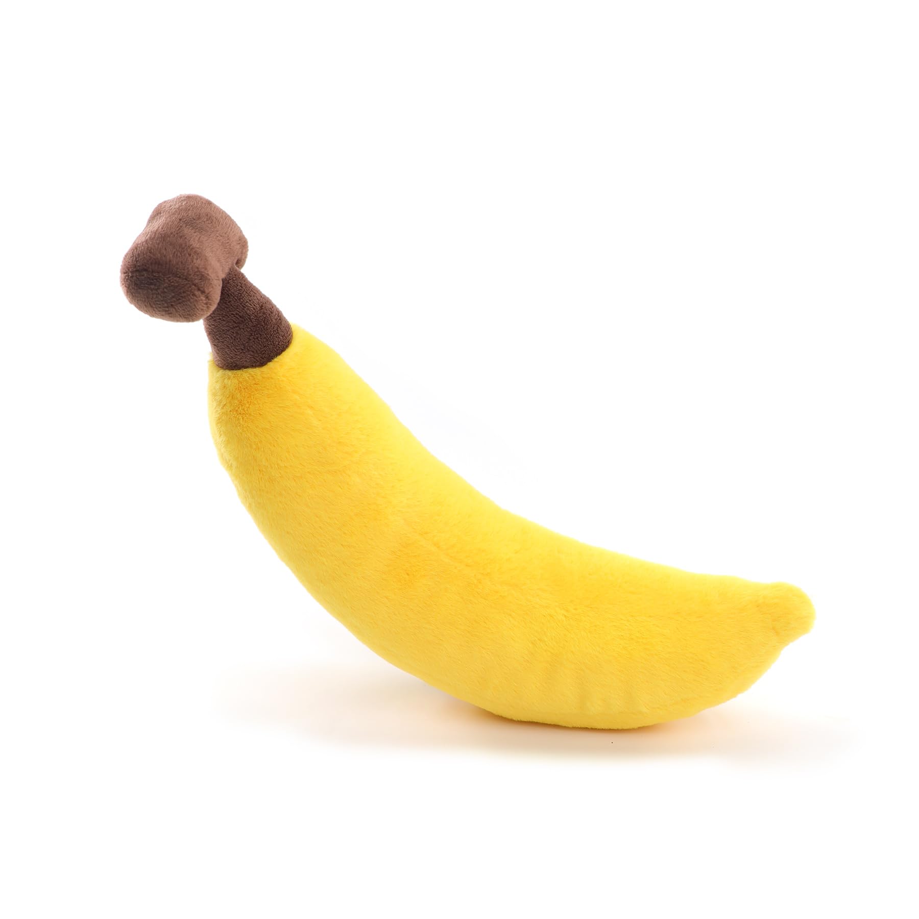 RECUR soft banana plush offers a cuddly, portable companion for kids and adults.