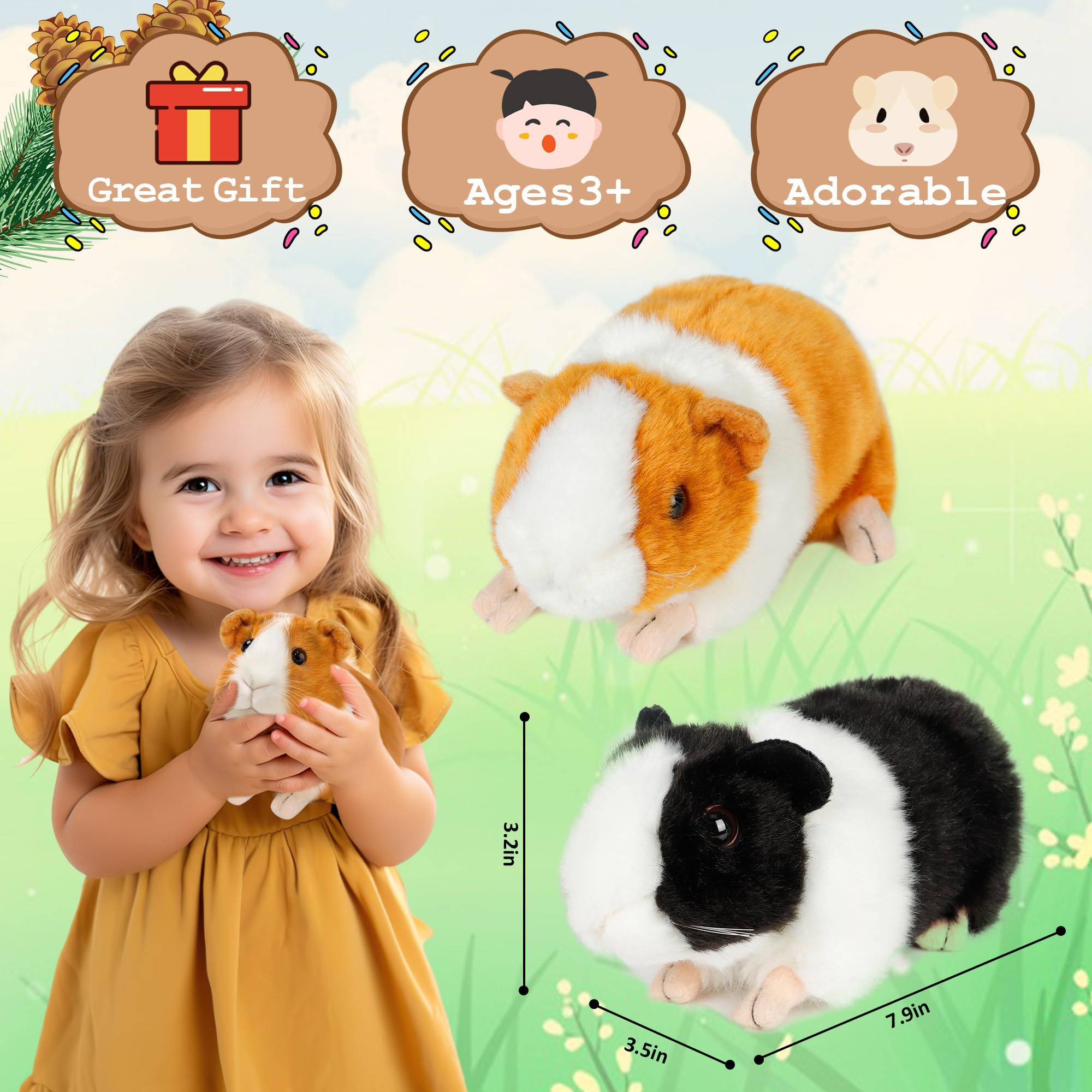 Redaica guinea pig toy, perfect gift idea for kids' birthdays.