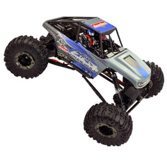 Redcat Racing Danchee Ridgerock rear view shows dual motors for climbing power.