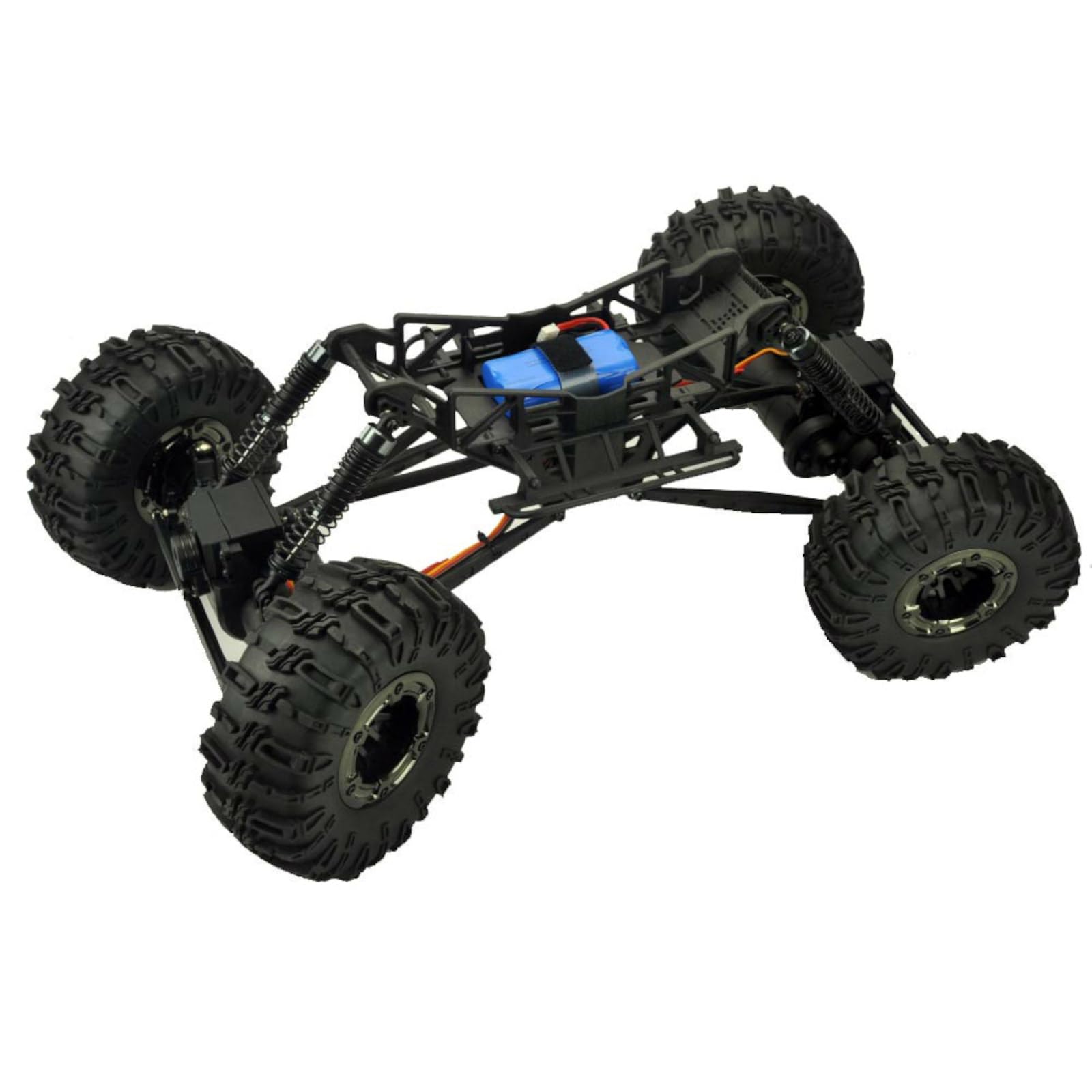 Redcat Racing Danchee Ridgerock side view captures agile steering for tight trails.