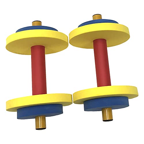 Packaging of Redmon For Kids Dumbbell Set presents a colorful 14-piece kit for easy storage.