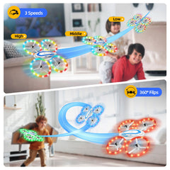 Redrie C68 drone includes two batteries for longer playtime.