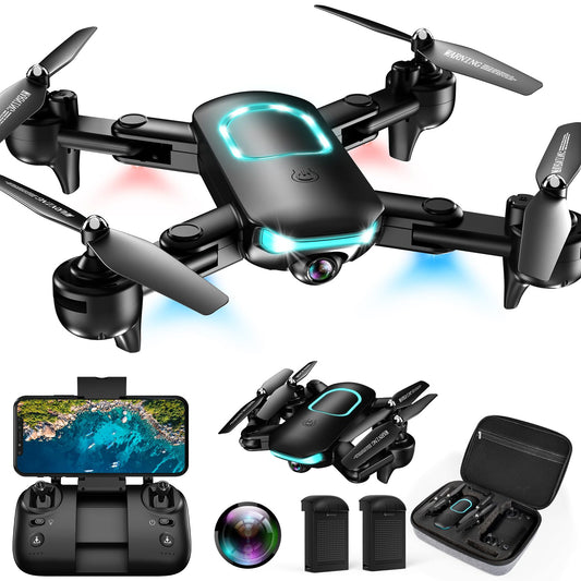 REDRIE Drone with 1080p camera capturing clear aerial footage for beginners