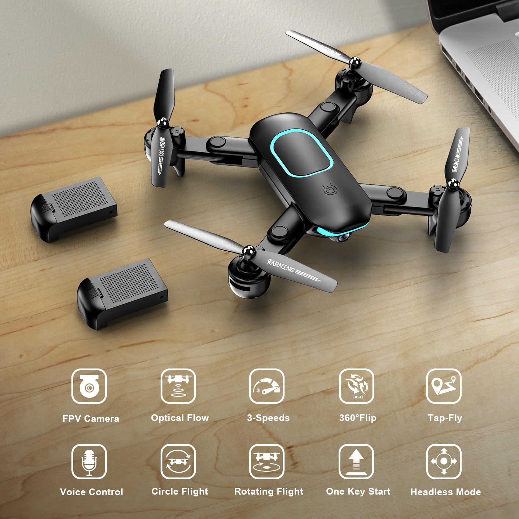 Redrie drone altitude hold helps steady hovering during shots