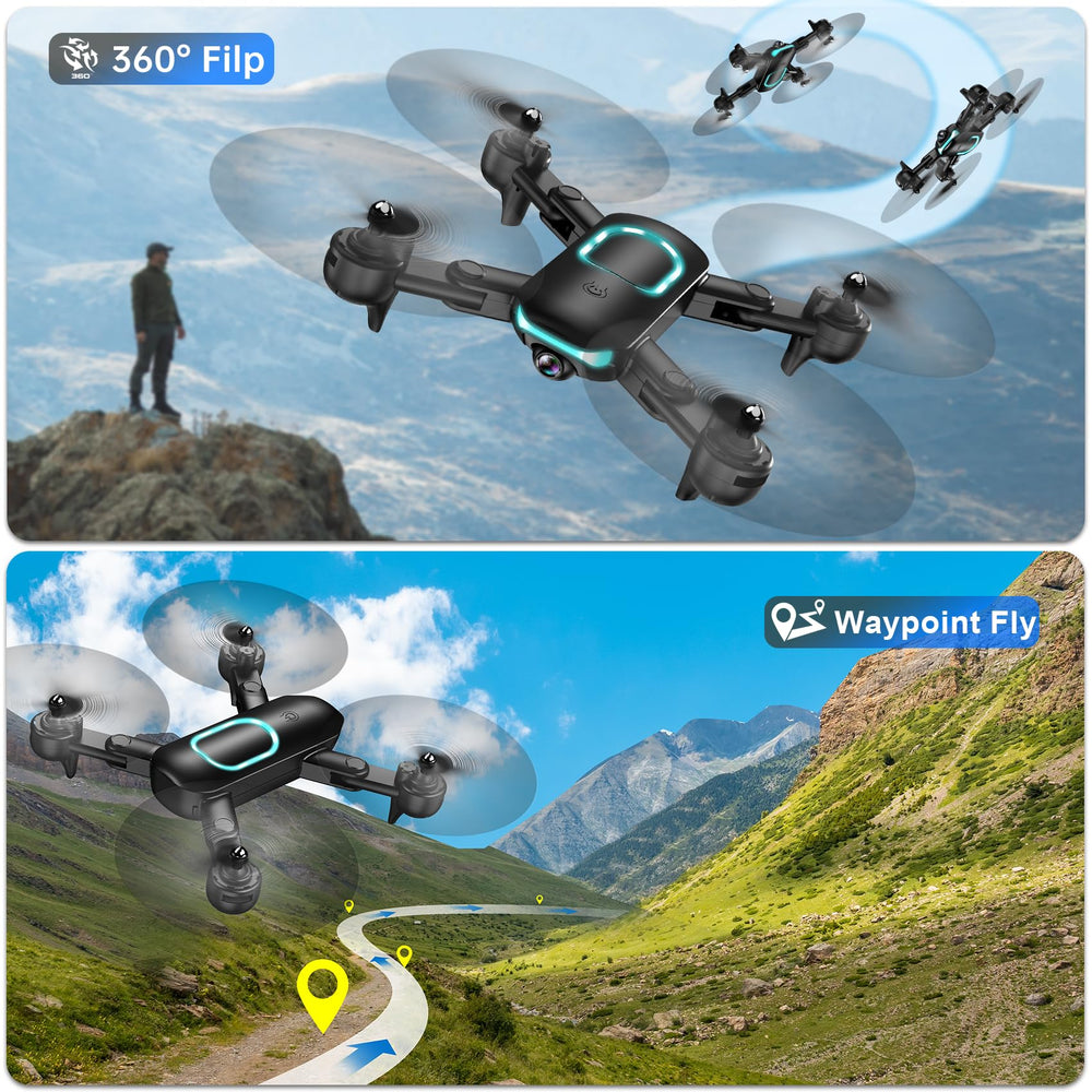 REDRIE Drone waypoint fly mode helps planned routes with precision
