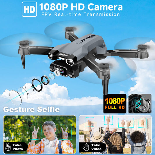 Redrie X29 drone with vibrant LED lighting for night flights.
