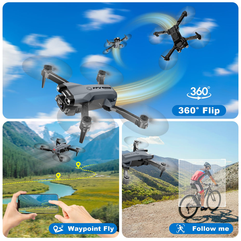 Redrie X29 drone waypoint flight for automated path tracking.