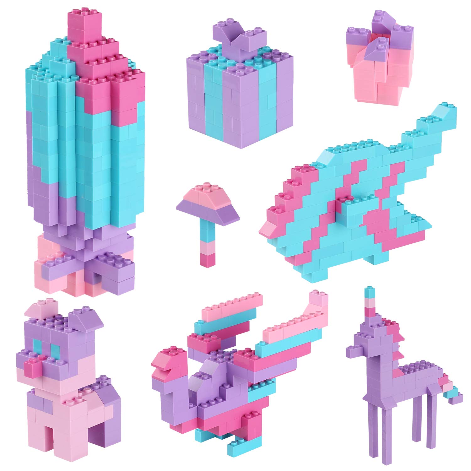 Reenwee Building Bricks Set compatible brands image shows seamless mixing possibilities.