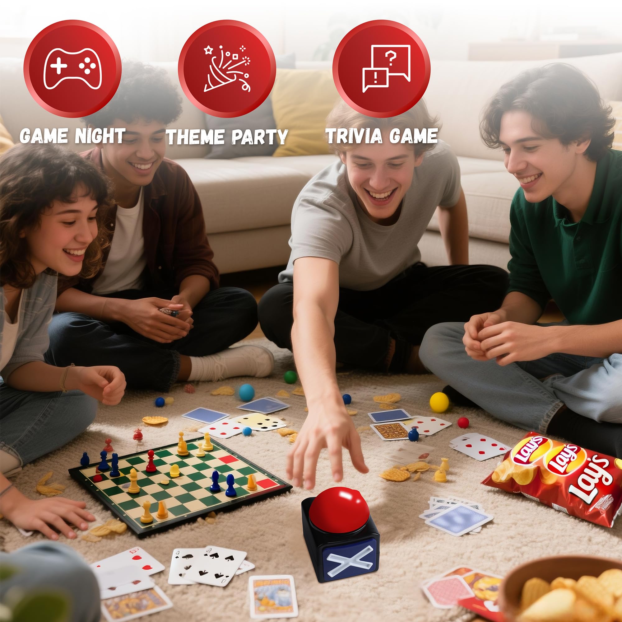 REFARICO party game buzzer for group challenges