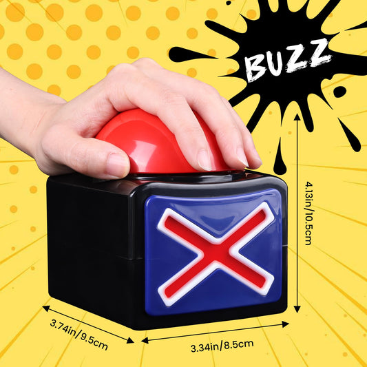 REFARICO red button quiz buzzer with bright light