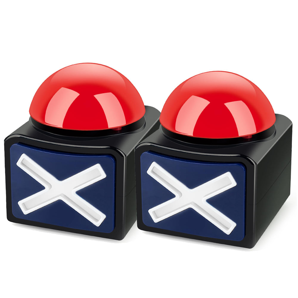 REFARICO two-buzzer set with lights for quick quiz responses