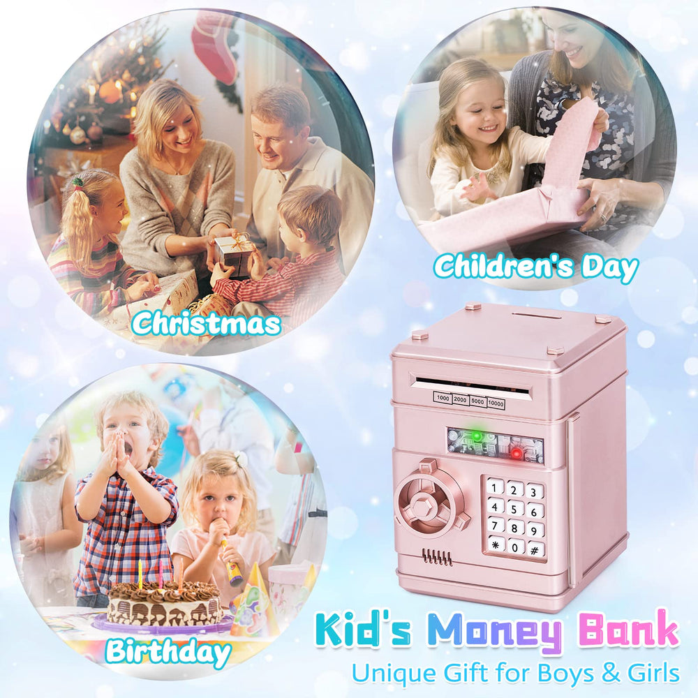Refasy piggy bank toy gift-ready packaging for birthdays and holidays.