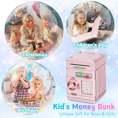 Refasy piggy bank toy gift-ready packaging for birthdays and holidays.