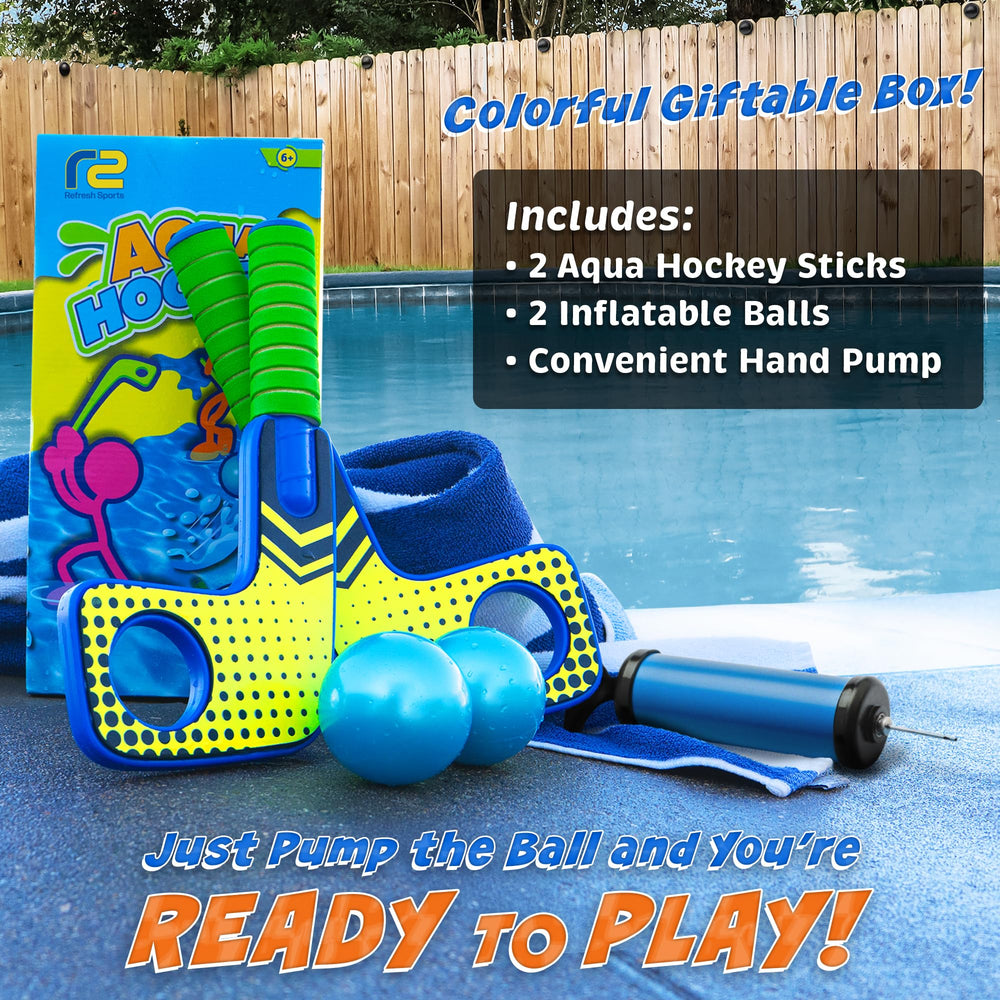 Refresh Sports compact beach and pool games kit for portable summer fun.
