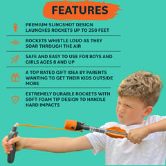 Refresh Sports closeup of foam tip showing soft, safe landing design.