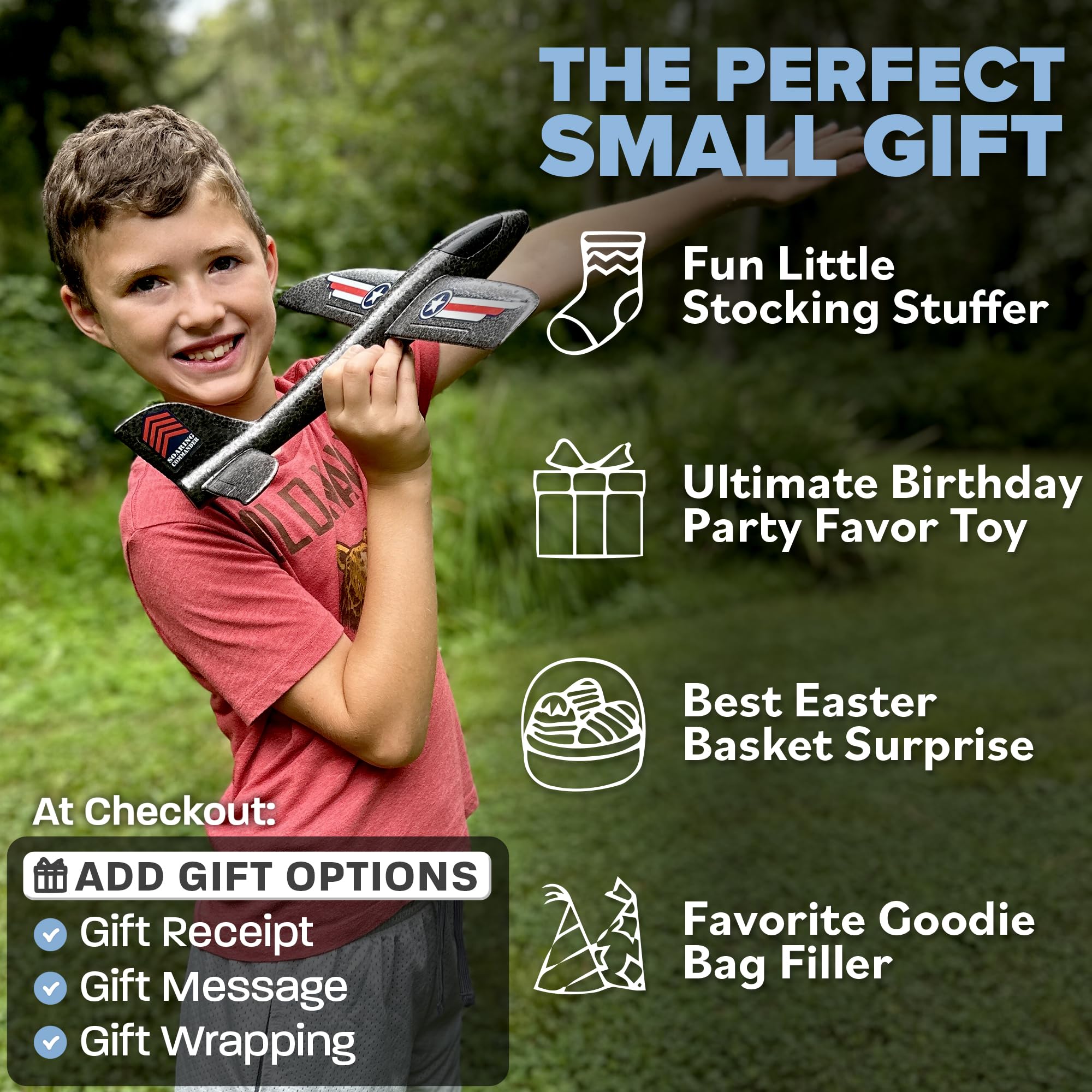 Children playing in yard with Refresh Sports foam planes