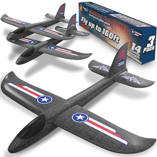 Refresh Sports Soaring Commander foam airplanes pack for outdoor fun
