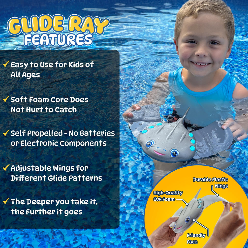 Refresh Sports Stingray durable construction withstands enthusiastic splashes and rough launches.