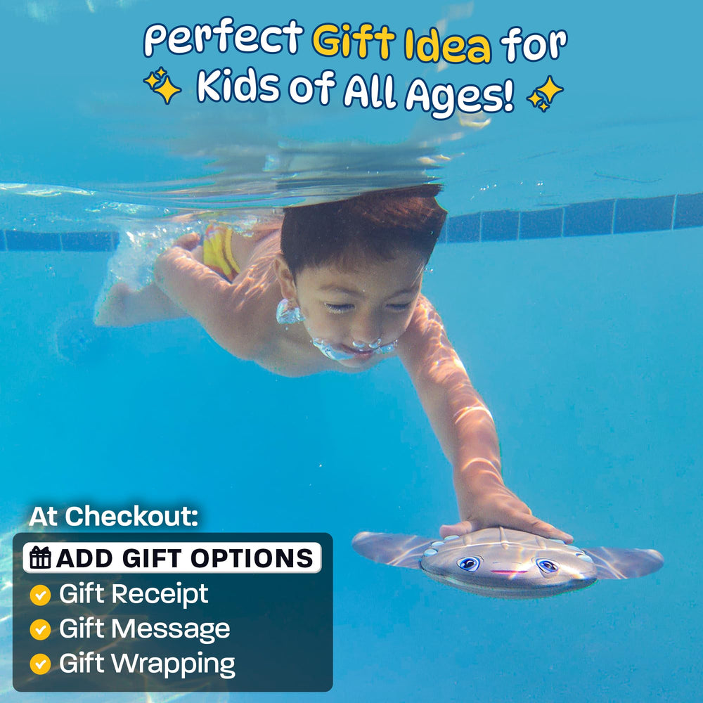 Refresh Sports Stingray ideal for outdoor pool or lake play on sunny days.