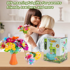 Refttenw Flower Craft Kit bouquet wrapping paper for gifting.