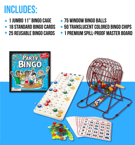 Regal Games 75 window bingo balls designed for durable, long-lasting play.