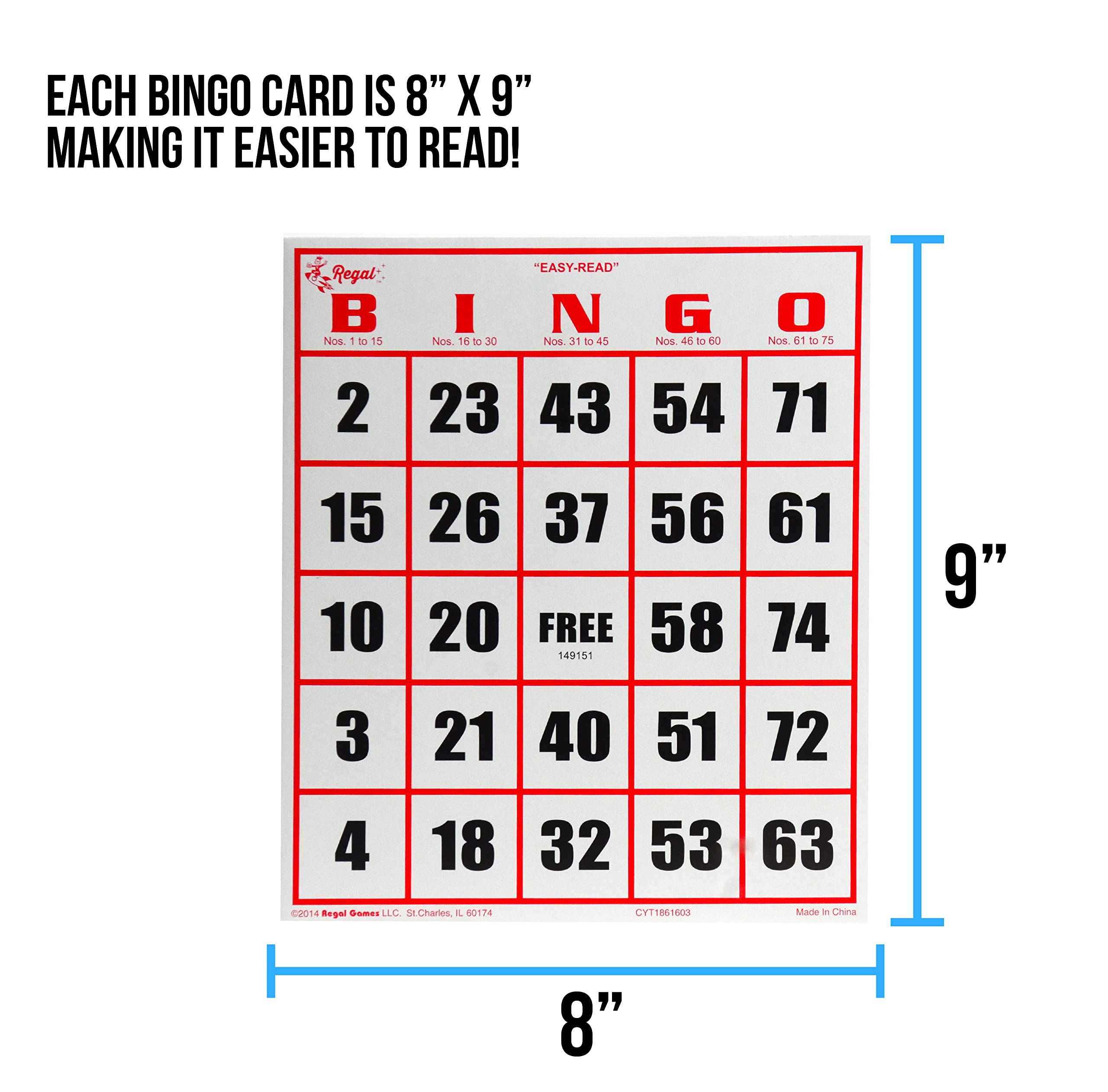 Regal Games weighted selector and wide catch area prevent jams during play.