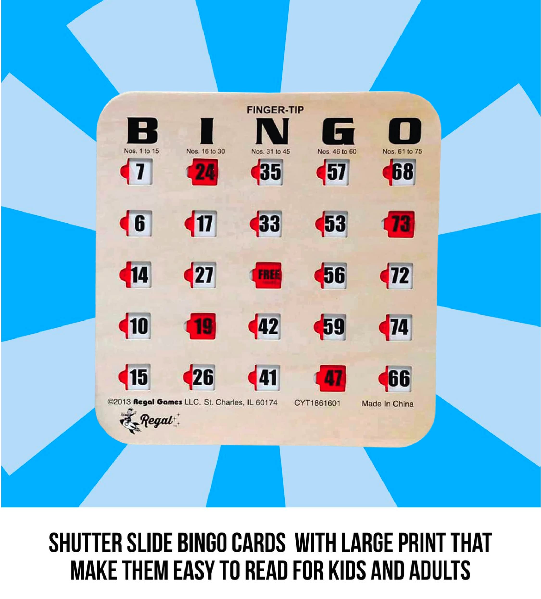 Regal Games travel-ready bulk cards fit car trips and gatherings.