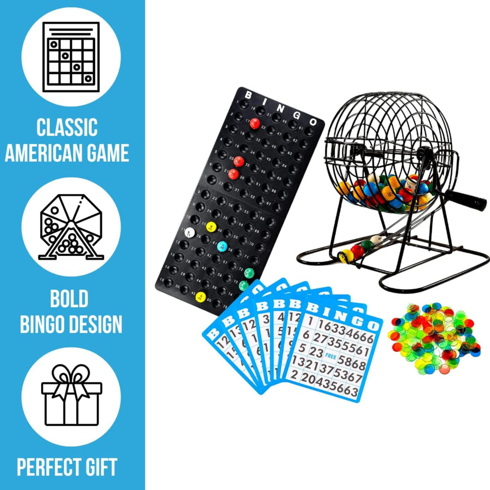 Regal Games Bingo Deluxe master board keeps rounds organized.