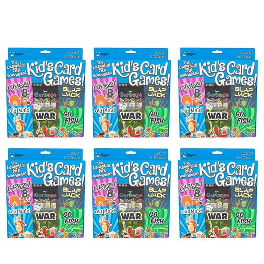 Regal Games Crazy 8s deck with bright symbols for easy learning and play.