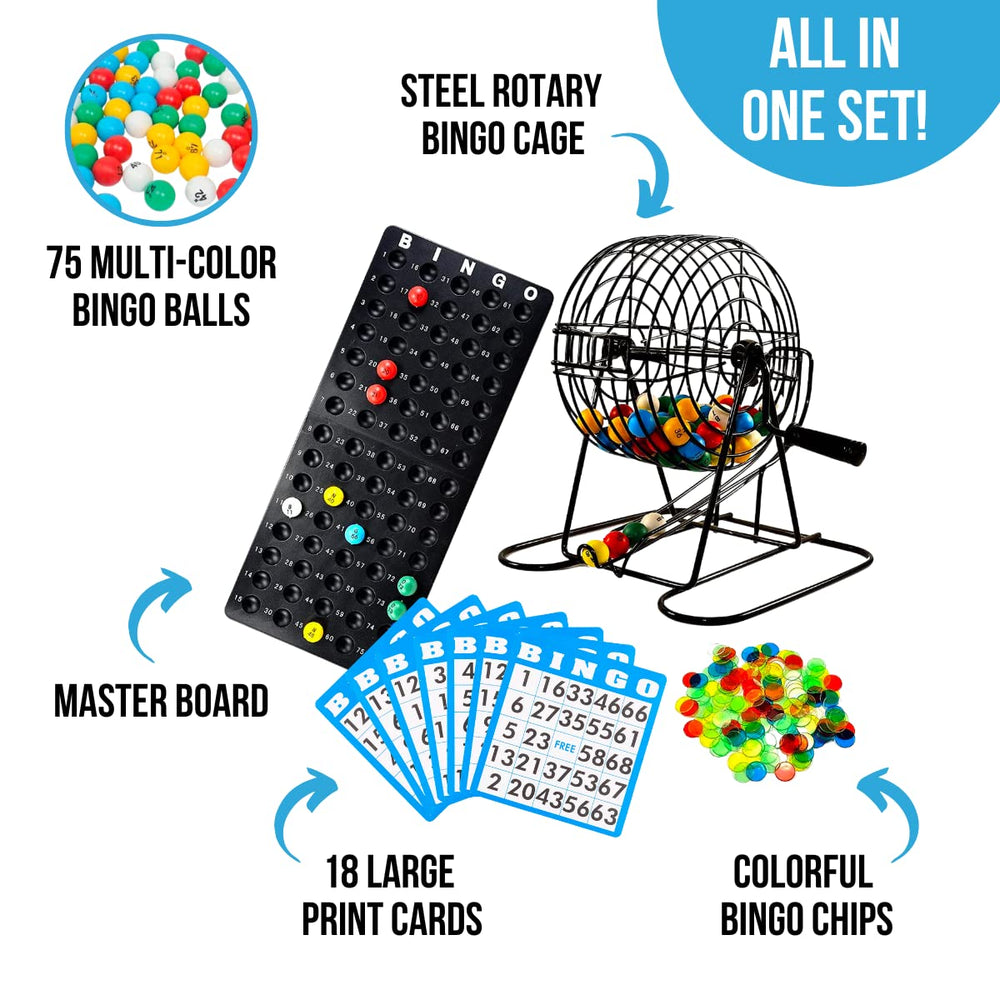 Regal Games Deluxe Bingo Balls ready for quick number calls.