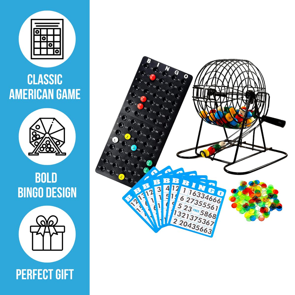 Regal Games Deluxe Bingo Cards with large print for easy reading.