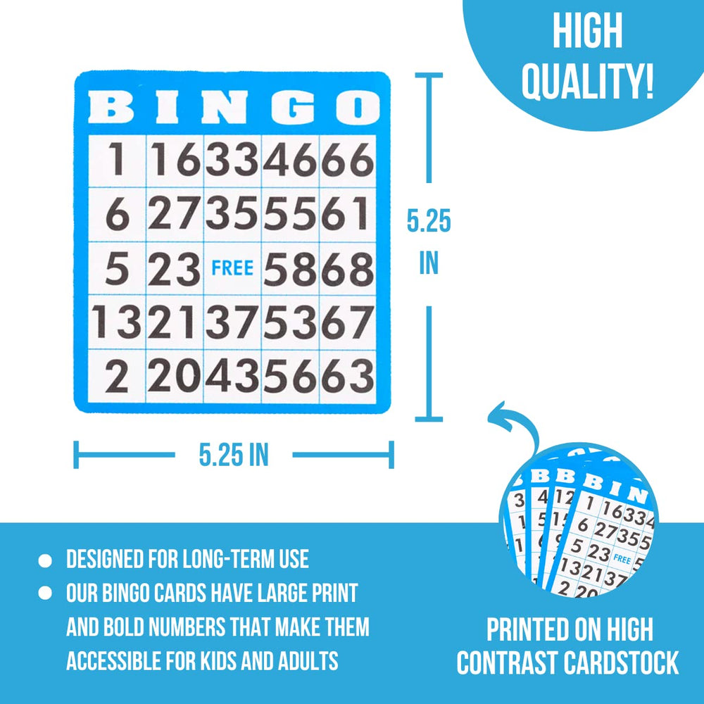 Regal Games Deluxe Bingo Chips in bright colors for clear marking.