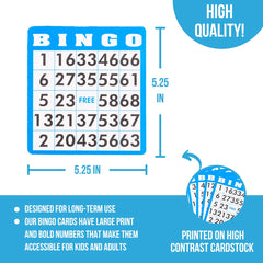 Regal Games Deluxe Bingo Chips in bright colors for clear marking.